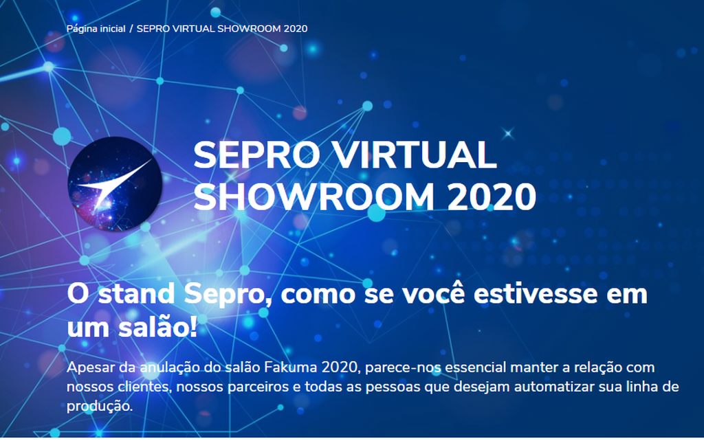 SEPRO VIRTUAL SHOW ROOM 2020 | Foco: Indústrias de Transformação de Termoplástico)